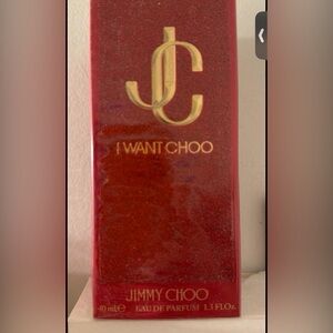 Jimmy Choo Red Glitter I Want Choo perfume